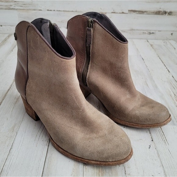 Ugg Koolaburra Taupe Heeled Booties - Picture 4 of 10